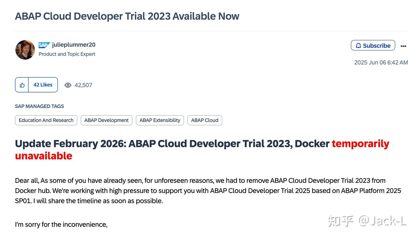 ABAP Cloud Developer Trial 2023 Available Now